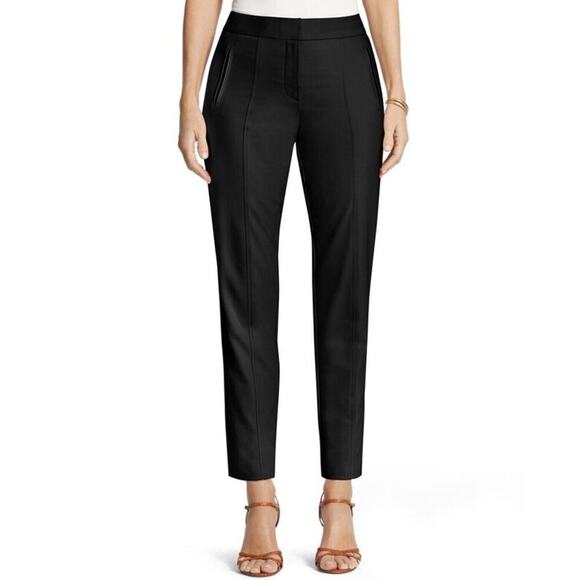 CHICO'S So Sliming Audrey Ankle 28" Pant Sz 3 (XL/16) Black Flat Front NWT - Picture 1 of 7